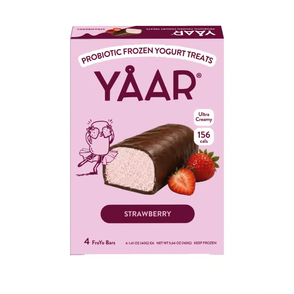 YAAR Strawberry, four-bar pink pack